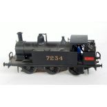 Kit built black LMS (ex MR) 3 rail 12vDC 0-6-0 tank loco No.