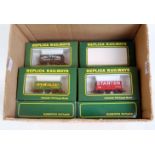 25 Replica Railways goods wagons, various types, some duplication (M,