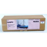 Langley Models 1:43 scale resin and white metal kit to build a 45ft fishing trawler