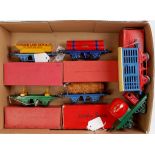 6x prewar Hornby wagons including No.