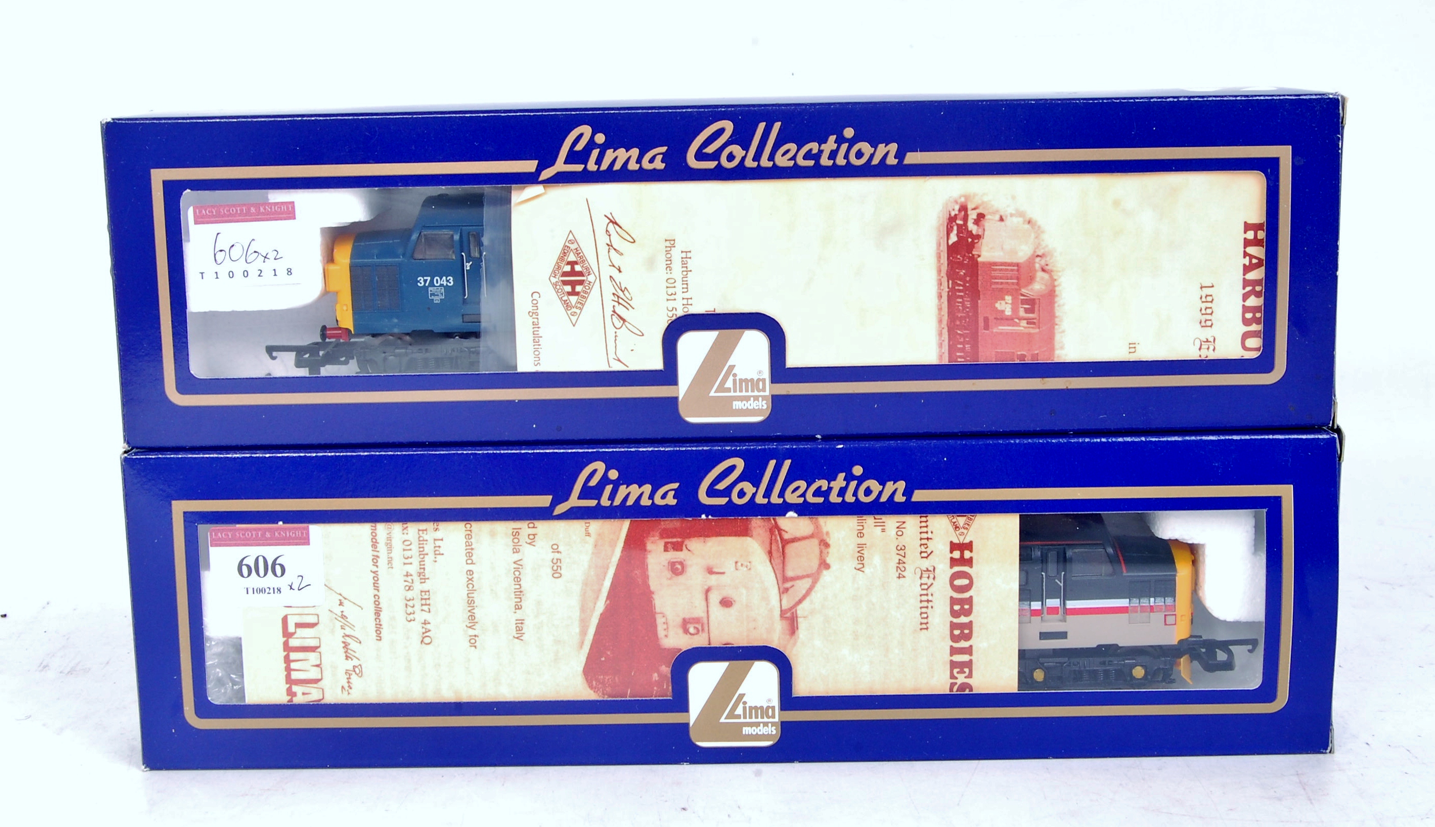 Lima limited edition for Harburn Hobbies class 37 Diesel No.