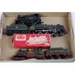 An Airfix BR green Royal Scot 4-6-0 No 46100 (VG, No box),