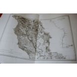 A quantity of German engraved on wove regional maps, each full sheet approx 70 x 100cm,