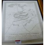 John Ogilby - The road from London to Dover, engraved and hand-coloured strip map,