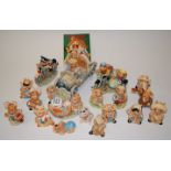 A large collection of Pendelfin rabbit figures and ornaments to include Deputy, Morning Star, Tammy,