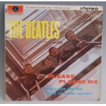 The Beatles, Please Please Me LP vinyl record, 5th pressing, PCS 3042 (YEX.