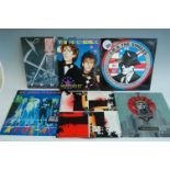 A quantity of mainly 1970s & 1980s LP vinyl records, to include; David Bowie, Elton John,