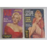 Marilyn Monroe interest - 1955 May issue of Picture Scope featuring Marilyn Monroe on front cover,