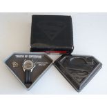 A 1992 Death of Superman collectors Fossil watch,