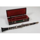 A cased Boosey & Hawkes Regent clarinet, serial No.