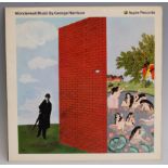 George Harrison, Wonderwall LP vinyl record, 1st pressing, SAPCOR1, with pull-out track listing,