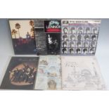 A quantity of various LP vinyl records, to include; The Beatles, Pink Floyd,