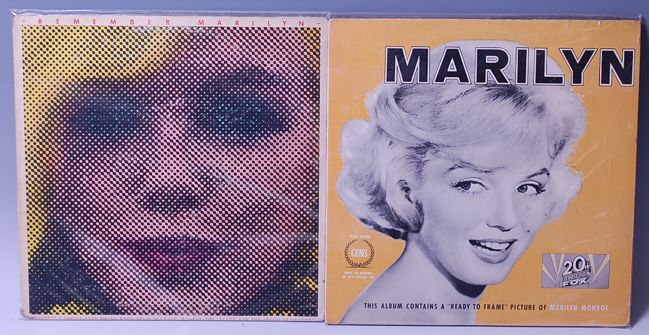 Marilyn Monroe interest - 'Remember Marilyn', 12" LP vinyl record,