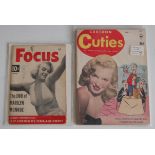 Marilyn Monroe interest - 1953 March issue of Focus magazine featuring Marilyn Monroe on front