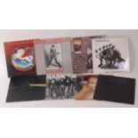 Approx 80 various 1960s and later LP vinyl records, to include Bob Dylan, AC/DC, Bob Marley,