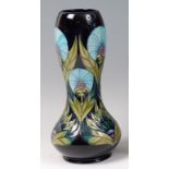 A contemporary Moorcroft Pottery vase in the Carnation pattern, titled Talents of Windsor,
