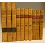 JOHNSON, S, Lives of he English Poets, London 1816, 3 vols, 8vo calf,