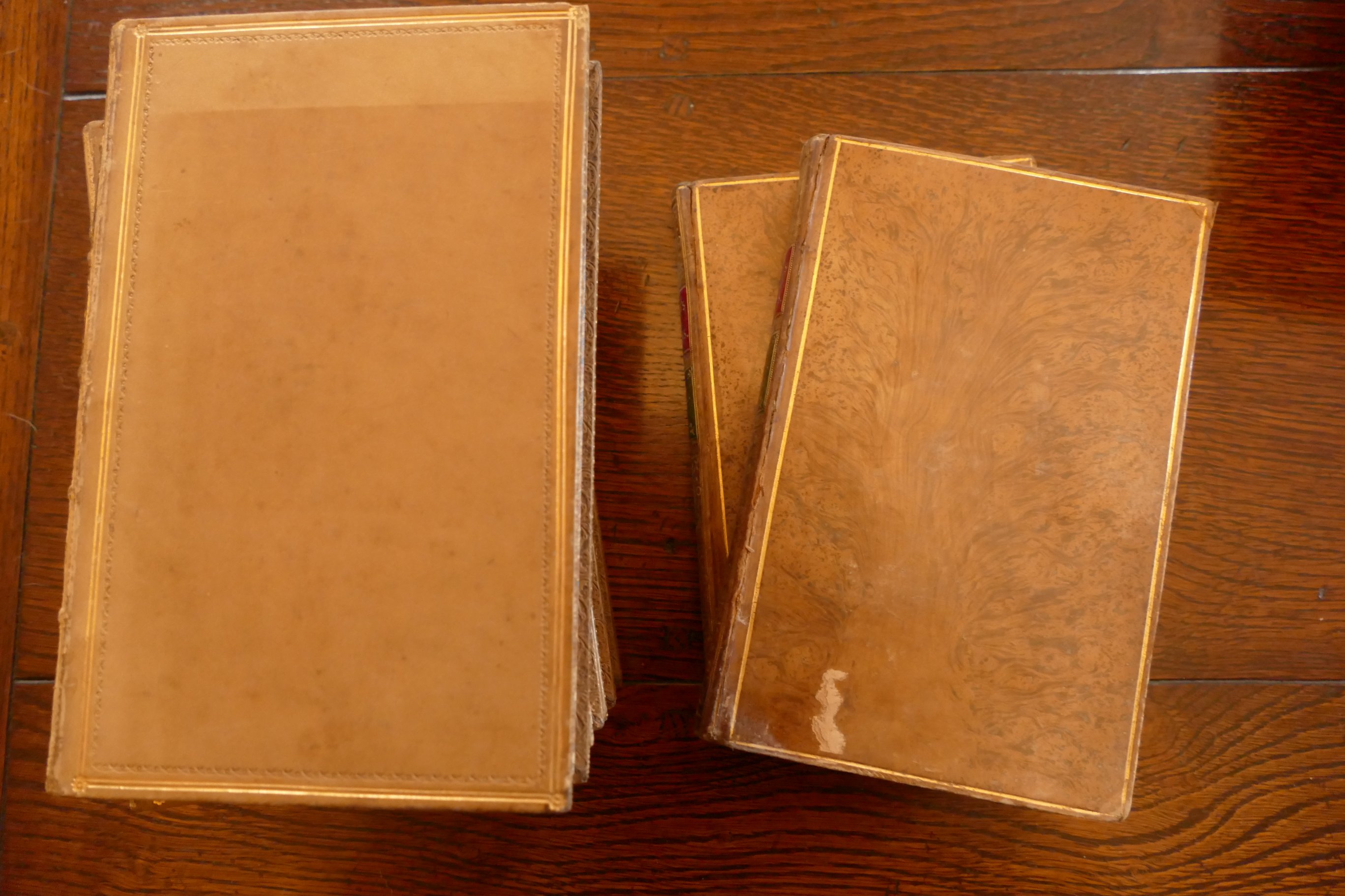 BOX; EVELYN's Diary, 4 vols, 1857; PRIOR's Poems, 2 vols, - Image 2 of 4