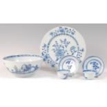 A Chinese Nanking Cargo porcelain slop bowl, underglaze blue decorated, ex-Christie's lot 2763, dia.