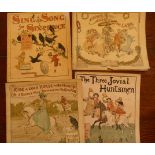 CALDECOTT, Randolph, Picture Books; Come Lasses and Lads, Sing a Song of Sixpence,