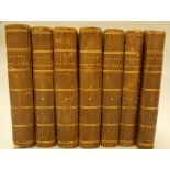 POCKET MAGAZINE, 7 vols, London 1824, 24mo half calf; and CERVANTES, Don Quixote, London 1749,