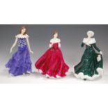 Three Royal Worcester figurines, to include; Keepsake Special Edition No.