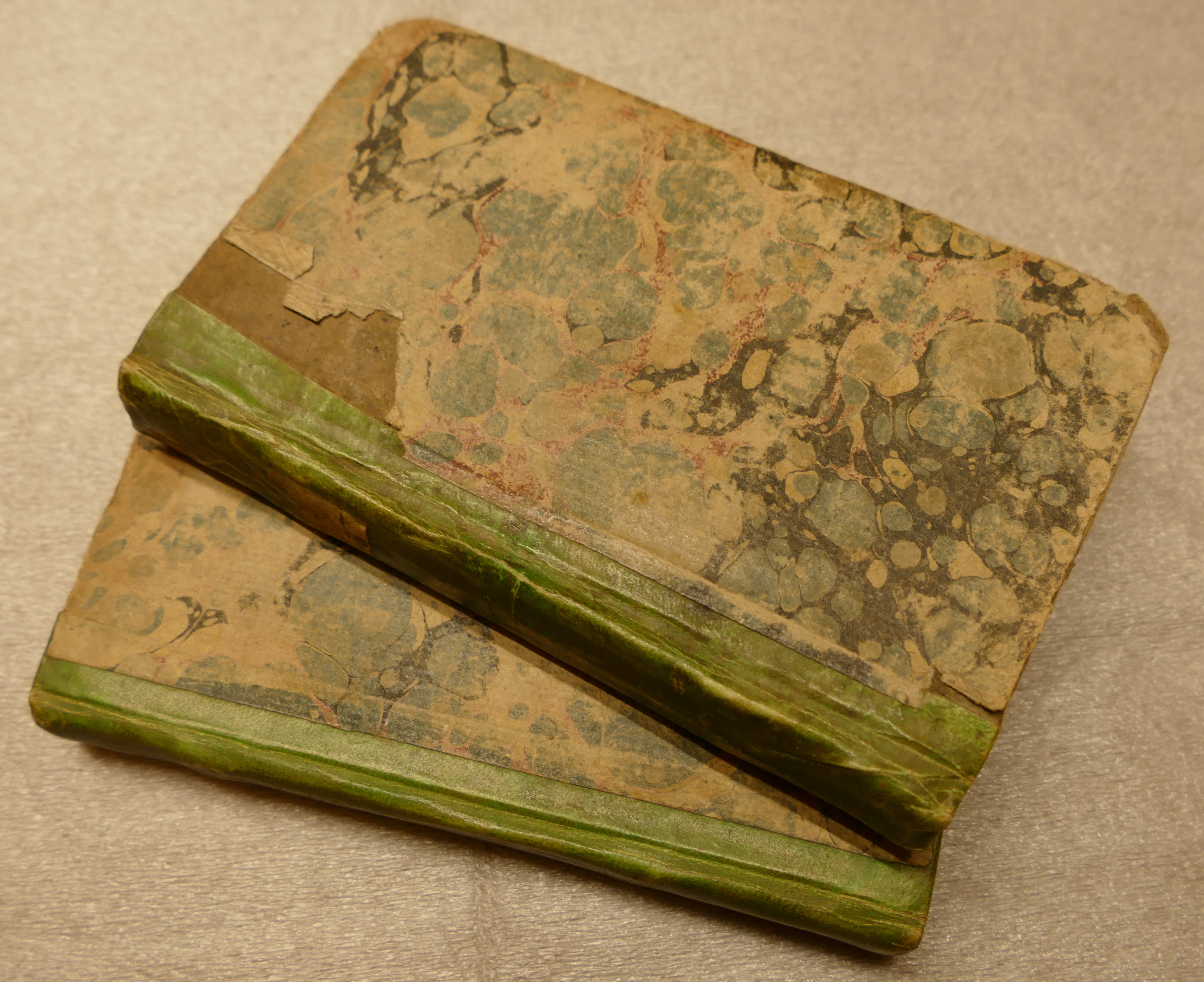 SMITH, Charlotte, Rural Walks in Dialogues, 2 vols 1795 and 1796, 12mo, half cloth paper on boards,