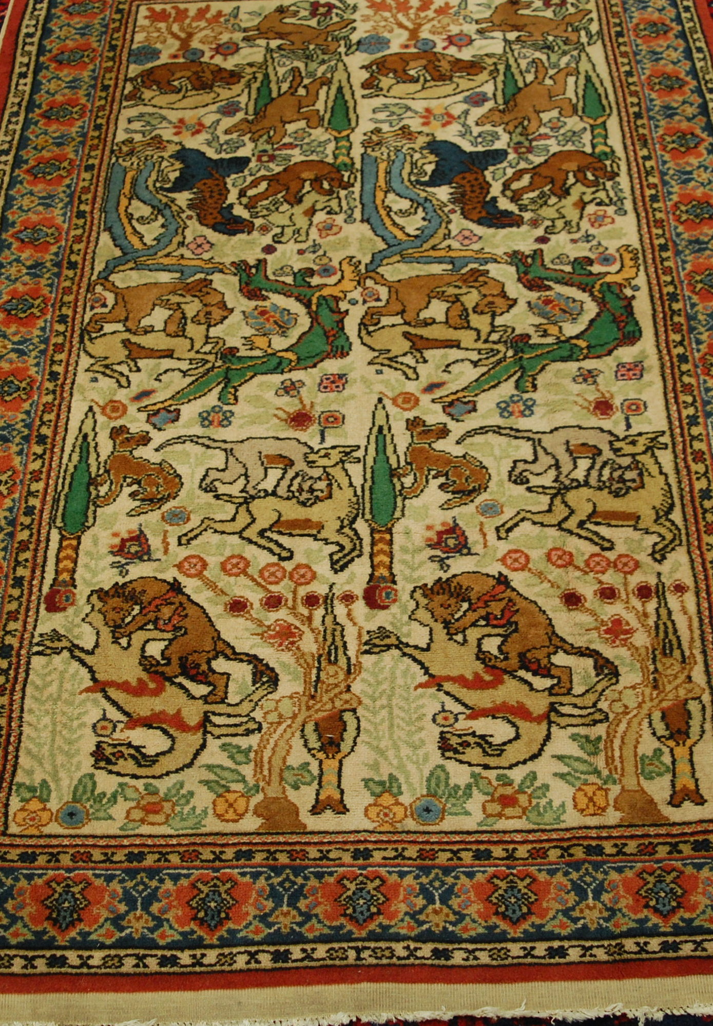 A Persian Anatolian rug,