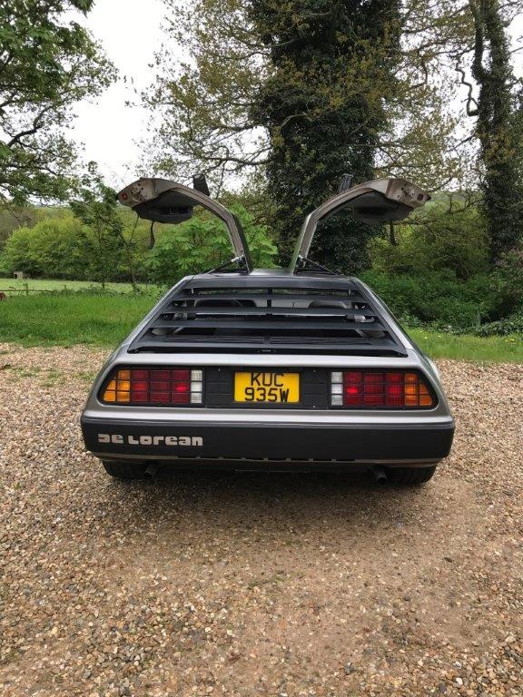 A 1981 DeLorean DMC 12 sports car, registration number KUC 935W, approx 25,850 miles, manual, - Image 4 of 11