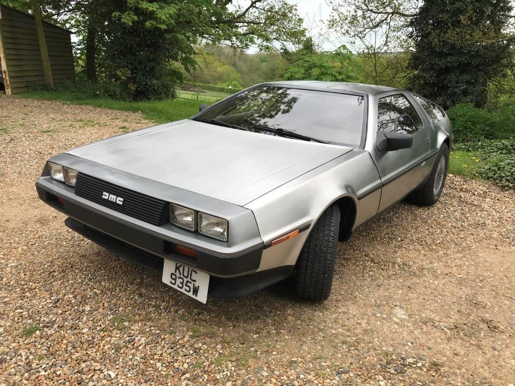 A 1981 DeLorean DMC 12 sports car, registration number KUC 935W, approx 25,850 miles, manual, - Image 2 of 11