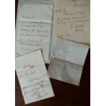 Box of over 60 letters to Alfred Swaine Taylor,