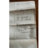 Dr Neil Arnott's (1788-1874) will and letters and documents relating to his estate, his widow,