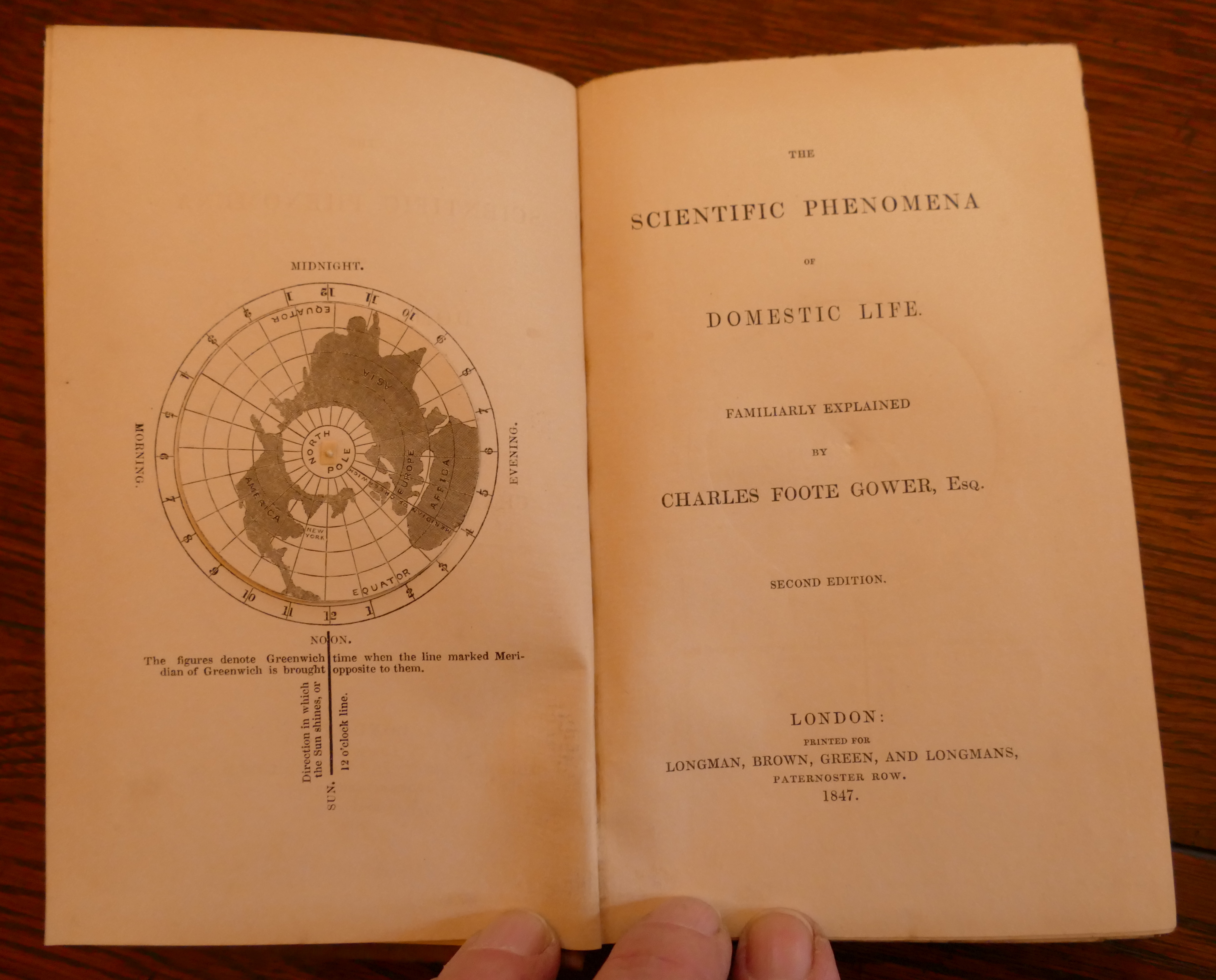 GOWER Charles Foote, The Scientific Phenomena of Domestic Life, London 1847, - Image 3 of 4