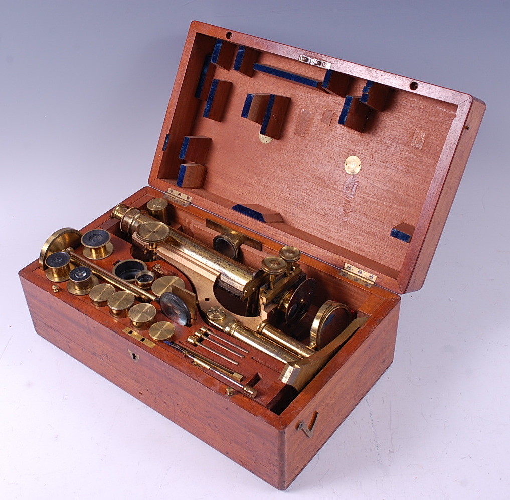 Alfred Swaine Taylor's microscope, - Image 2 of 5