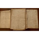 Alfred Swaine Taylor, a large collection of loose notes, made whilst learning European languages,