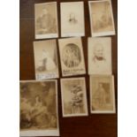 A box with a mixed assortment of photographs, including some of Alfred Swaine Taylor, Dr Arnott,