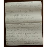 Reference letters, from Astley Copper, Bransby Cooper, Thomas Addison and Joseph Green,