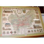 Thomas Warren's Survey Map of the Borough of St Edmundsbury,