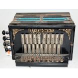 An early 20th century 'The Viceroy Accordeon', registered made in Saxony,