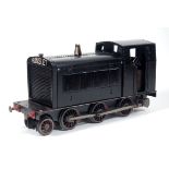 Petrol driven 2-6-0 Hunslet industrial/colonial diesel locomotive,