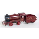 Hornby 1931-2 LMS maroon c/w No. 0 loco 0-4-0 No.