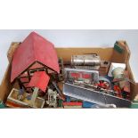 A collection of tinplate and wooden scratch built and manufactured miniature steam engines and