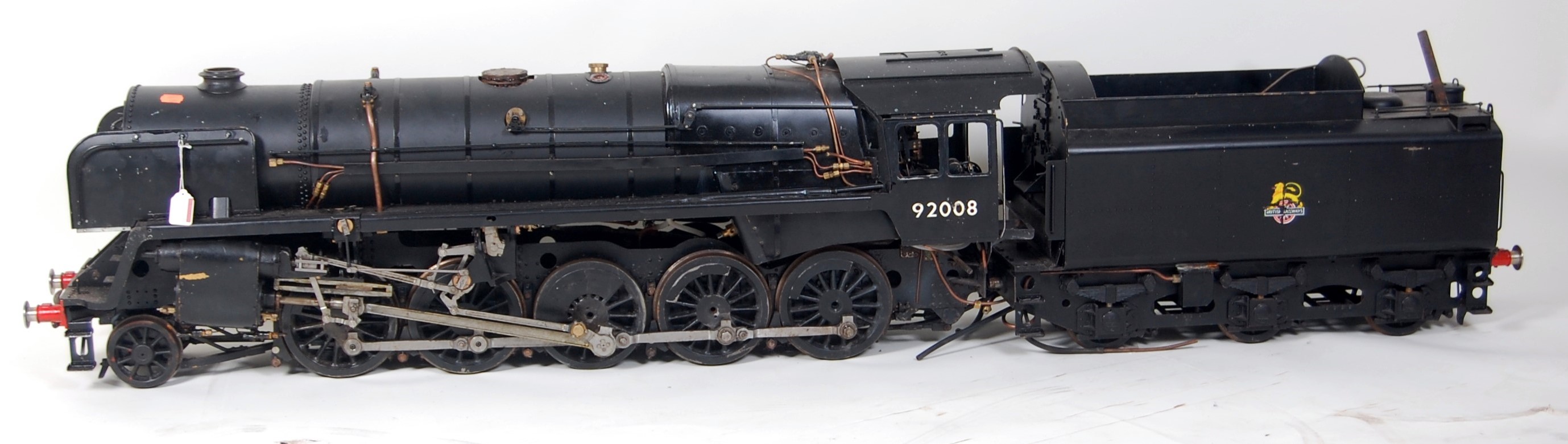 Live steam 5 inch gauge BR class 9F 2-10-0 freight engine No. - Image 3 of 3