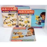 Meccano 1960's outfits No 1 and 2 x No 2,