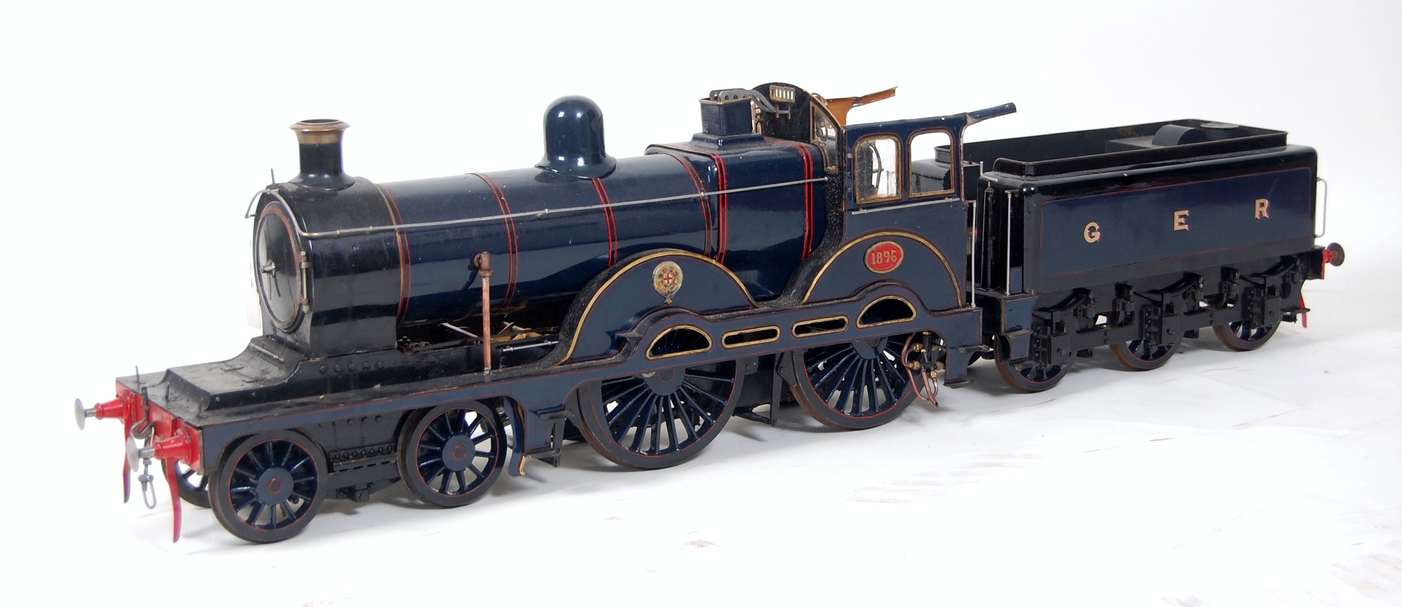 Finely built and finished live steam,