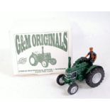 A G&M Originals 1/32 scale white metal and resin model of a Field Marshall Mk 1 series 2 tractor,