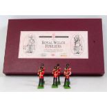 A Britains modern release limited edition Royal Welsh Fusiliers boxed set No.