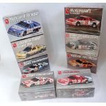 AMT/ERTL 1.25 scale 1990 Nascar Race Series, sealed ex shop stock - 8 Kits 6739 'Zerex' A.