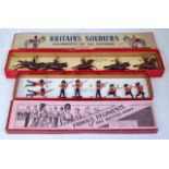 A Britains boxed soldier set group, to include No.