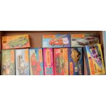 Eleven various boxed Matchbox Superfast diecast vehicles, all in original all-card boxes,